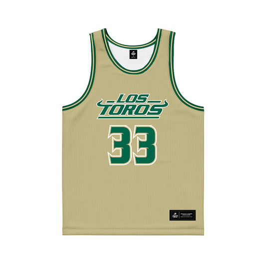 USF - NCAA Women's Basketball : Katsiaryna Novik - Sand Basketball Jersey-0