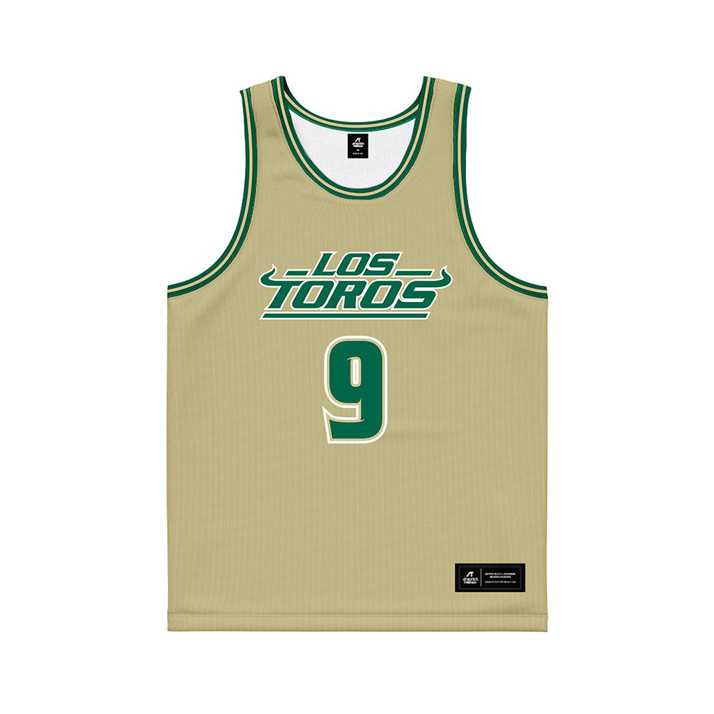 USF - NCAA Women's Basketball : Janette Aarnio - Sand Basketball Jersey-0