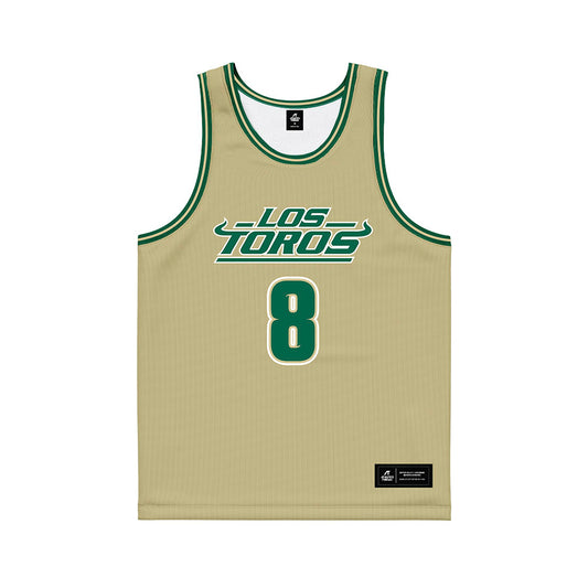 USF - NCAA Women's Basketball : Fatou Diakite - Sand Basketball Jersey-0