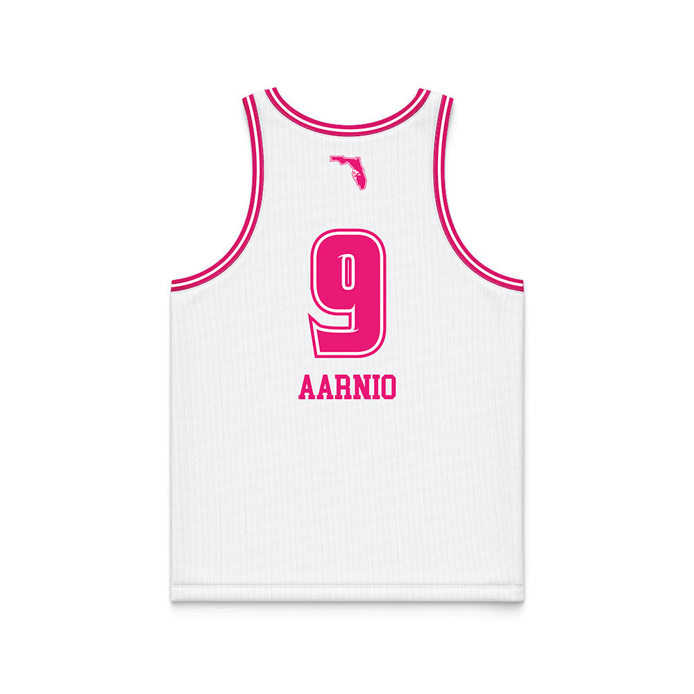 USF - NCAA Women's Basketball : Janette Aarnio - White Basketball Jersey-1