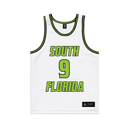 USF - NCAA Women's Basketball : Janette Aarnio - White Basketball Jersey-0