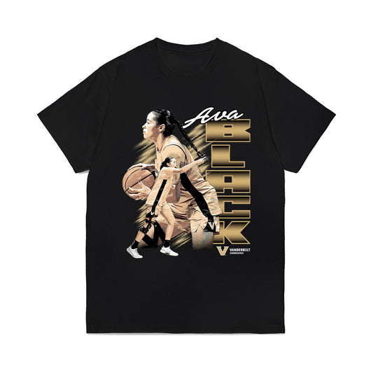 Vanderbilt - NCAA Women's Basketball : Ava Black - Collage Comfort Colors T-Shirt-0
