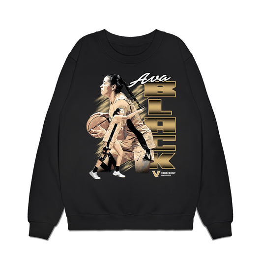 Vanderbilt - NCAA Women's Basketball : Ava Black - Collage Premium Crewneck Sweatshirt-0