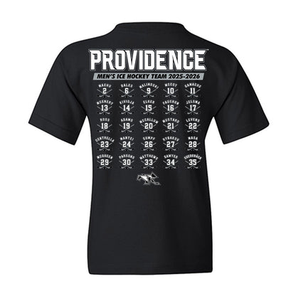 Providence - NCAA Men's Ice Hockey : Roster Tee Youth T-Shirt-1