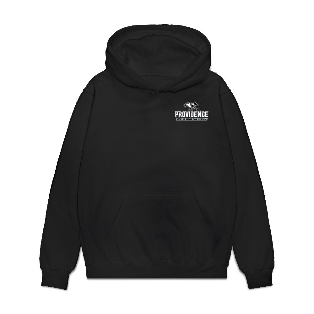 Providence - NCAA Men's Ice Hockey : Roster Tee Premium Hooded Sweatshirt-0