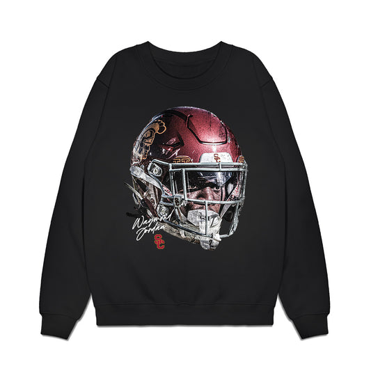 USC - NCAA Football : Waymond Jordan - Game Face Premium Crewneck Sweatshirt-0