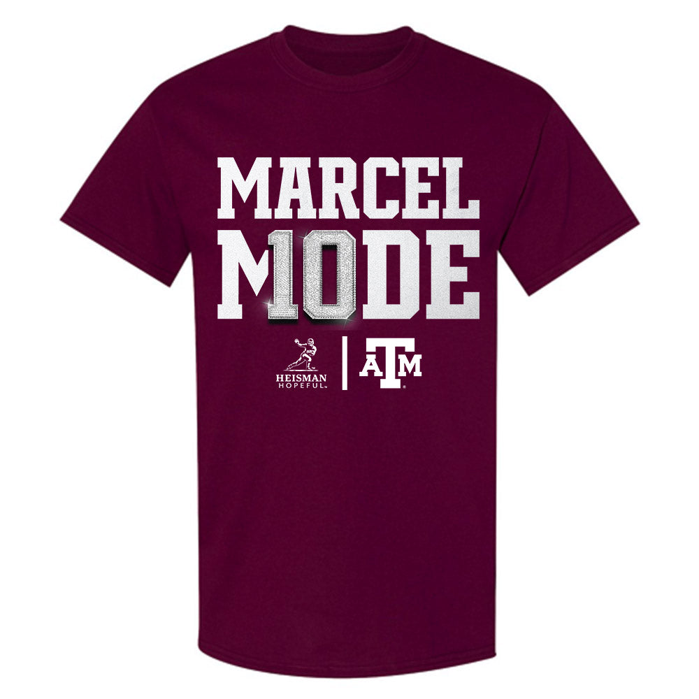 Texas A&M - NCAA Football : Marcel Reed - Heisman T-Shirt-0