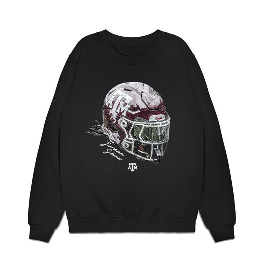 Texas A&M - NCAA Football : Jordan Shaw - Game Face Premium Crewneck Sweatshirt-0
