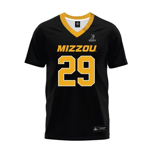 Missouri - NCAA Football : Ahmad Hardy - Black Heisman Premium Football Jersey-0