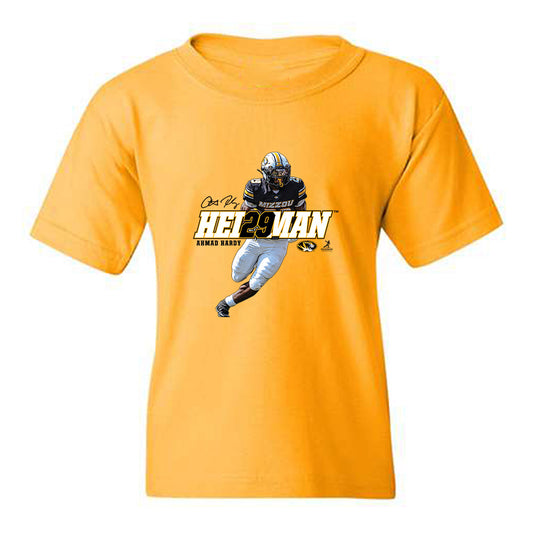 Missouri - NCAA Football : Ahmad Hardy - Heisman Youth T-Shirt-0