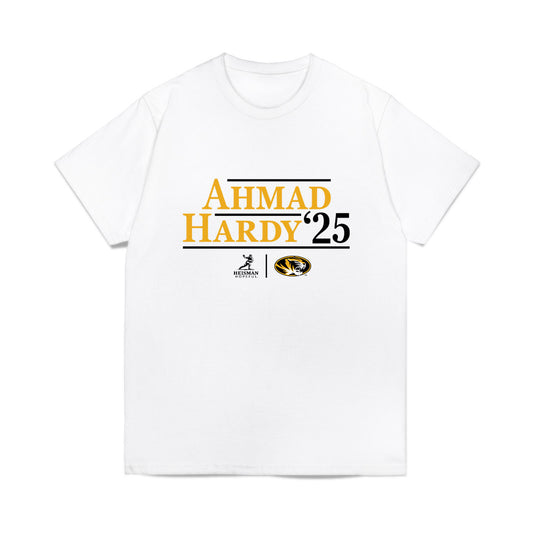 Missouri - NCAA Football : Ahmad Hardy - Heisman Campaign Comfort Colors T-Shirt-0