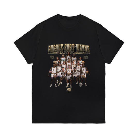 PFW - NCAA Men's Basketball : Team Collage Comfort Colors T-Shirt-0