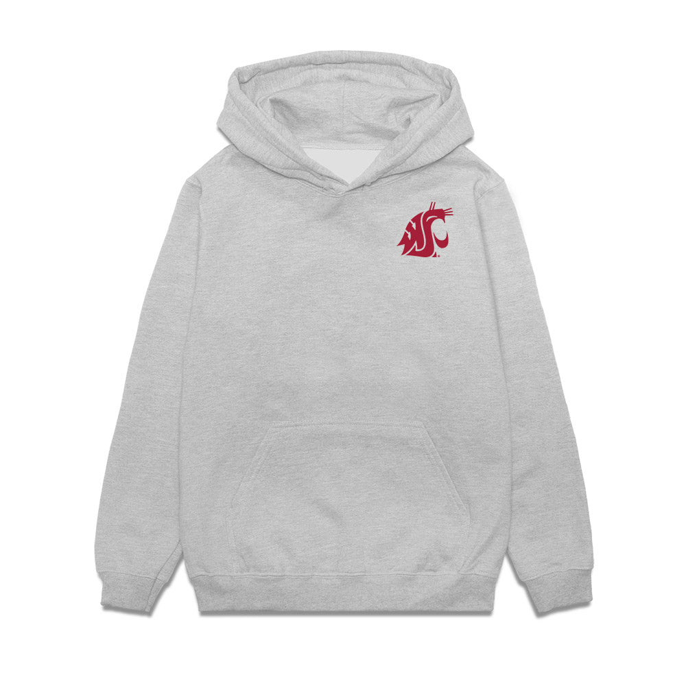WSU - NCAA Women's Volleyball : Livia Ward - Collage Premium Hooded Sweatshirt-0
