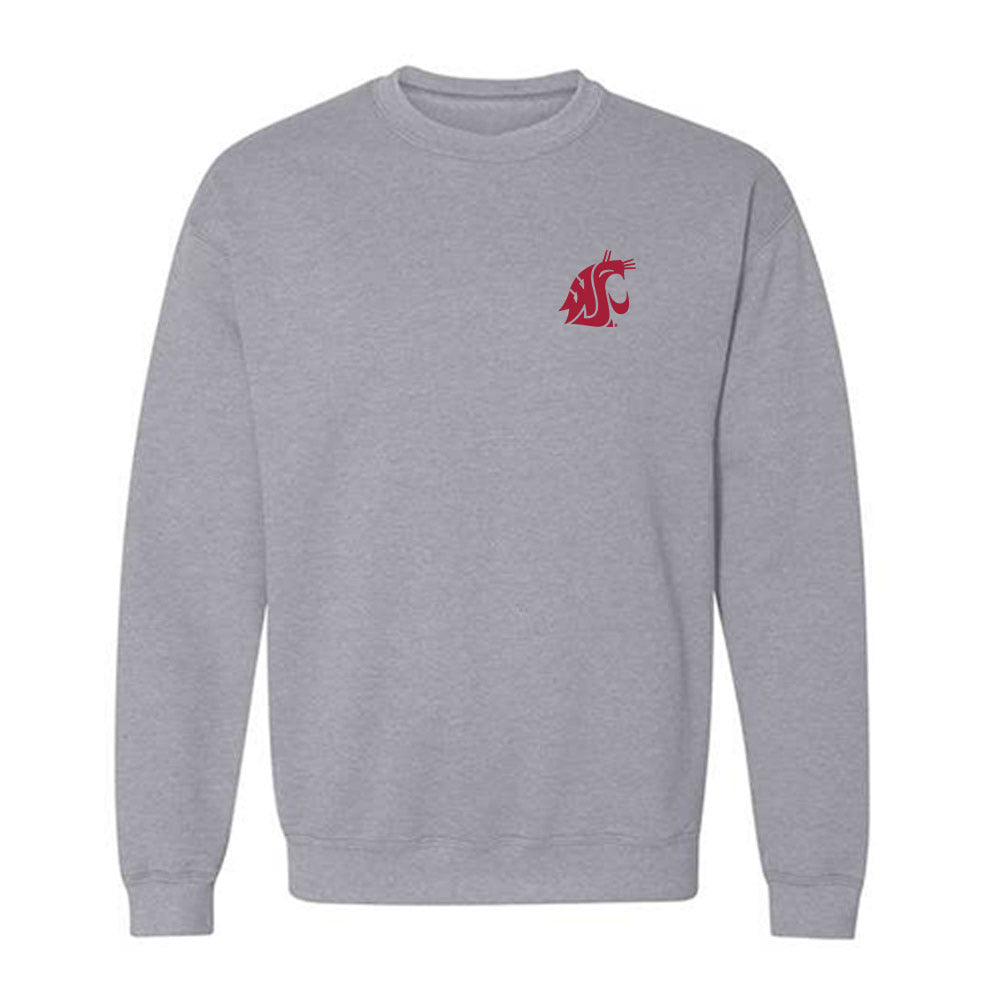 WSU - NCAA Women's Volleyball : Livia Ward - Collage Crewneck Sweatshirt-0