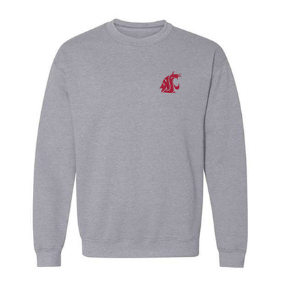 WSU - NCAA Women's Volleyball : Livia Ward - Collage Crewneck Sweatshirt-0