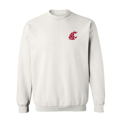 WSU - NCAA Women's Volleyball : Livia Ward - Collage Crewneck Sweatshirt-0