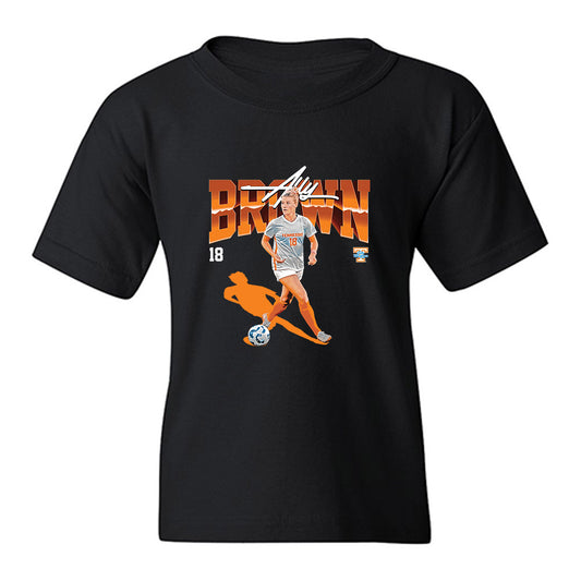 Tennessee - NCAA Women's Soccer : Ally Brown - Collage Youth T-Shirt-0
