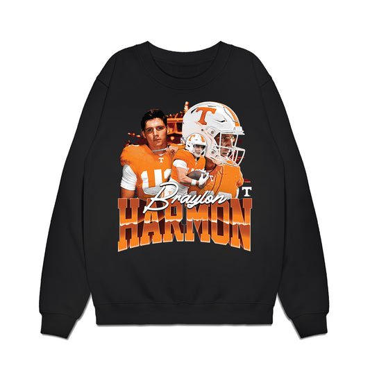 Tennessee - NCAA Football : Braylon Harmon - Collage Premium Crewneck Sweatshirt-0