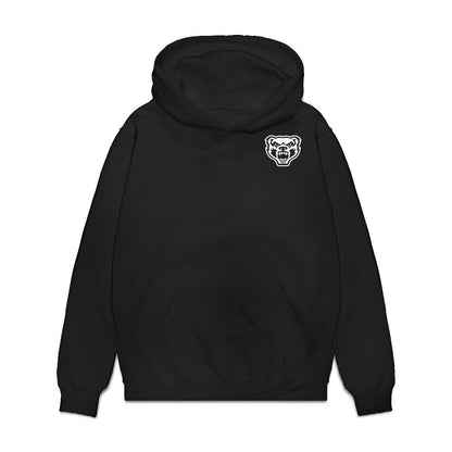 Oakland - NCAA Men's Basketball : MJ Yeager - Collage Premium Hooded Sweatshirt-0