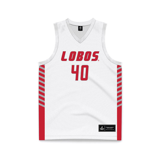 New Mexico - NCAA Women's Basketball : Clarissa Craig - White Basketball Jersey-0