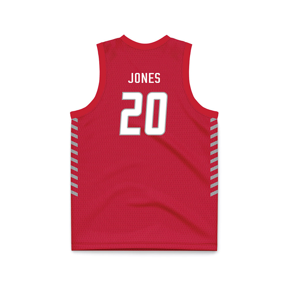 New Mexico - NCAA Women's Basketball : Tyler Jones - Red Basketball Jersey-1