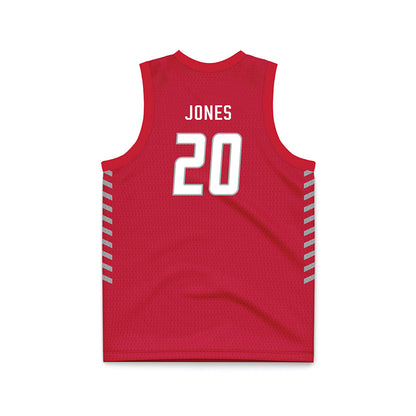 New Mexico - NCAA Women's Basketball : Tyler Jones - Red Basketball Jersey-1
