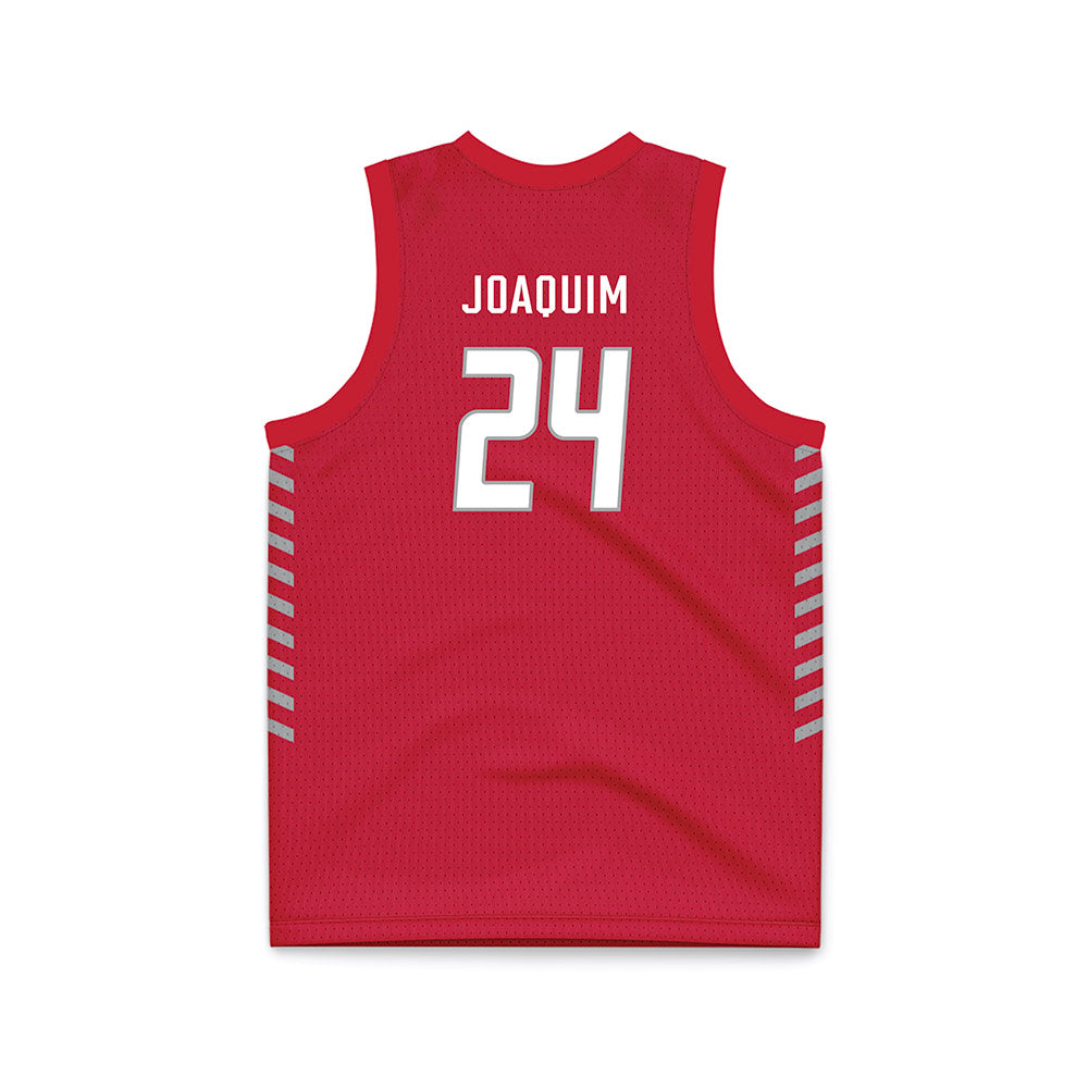 New Mexico - NCAA Women's Basketball : Jessie Joaquim - Red Basketball Jersey-1