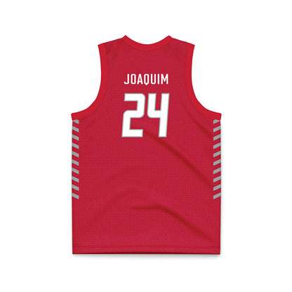 New Mexico - NCAA Women's Basketball : Jessie Joaquim - Red Basketball Jersey-1