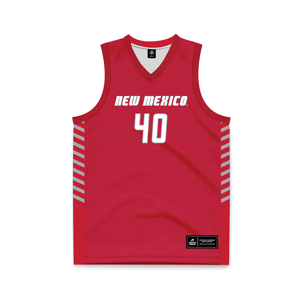 New Mexico - NCAA Women's Basketball : Clarissa Craig - Red Basketball Jersey-0