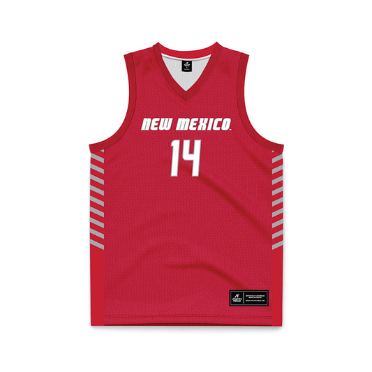 New Mexico - NCAA Women's Basketball : Hulda Joaquim - Red Basketball Jersey-0