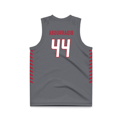 New Mexico - NCAA Women's Basketball : Laila Abdurraqib - Anthracite Basketball Jersey-1