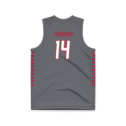 New Mexico - NCAA Women's Basketball : Hulda Joaquim - Anthracite Basketball Jersey-1