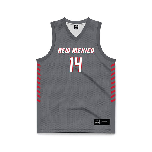 New Mexico - NCAA Women's Basketball : Hulda Joaquim - Anthracite Basketball Jersey-0