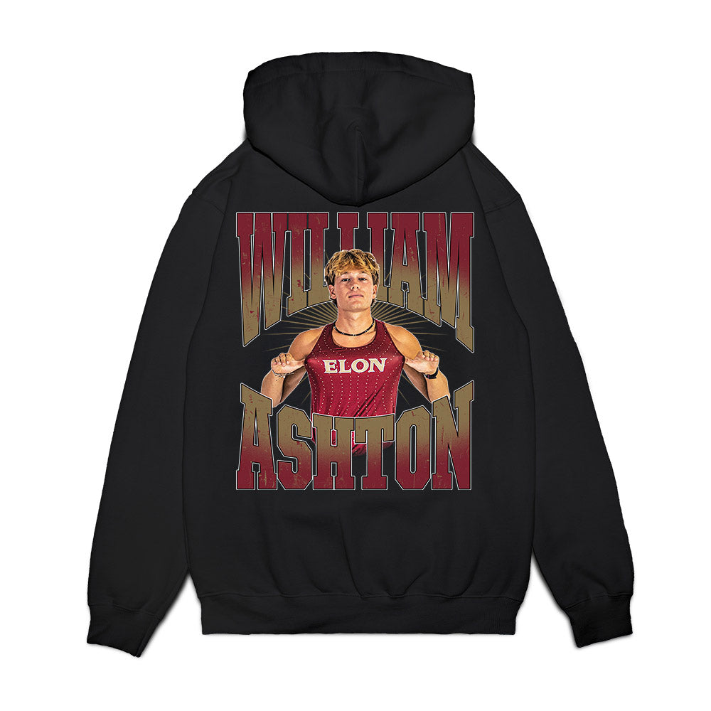 Elon - NCAA Men's Cross Country : William Ashton - Collage Premium Hooded Sweatshirt-1