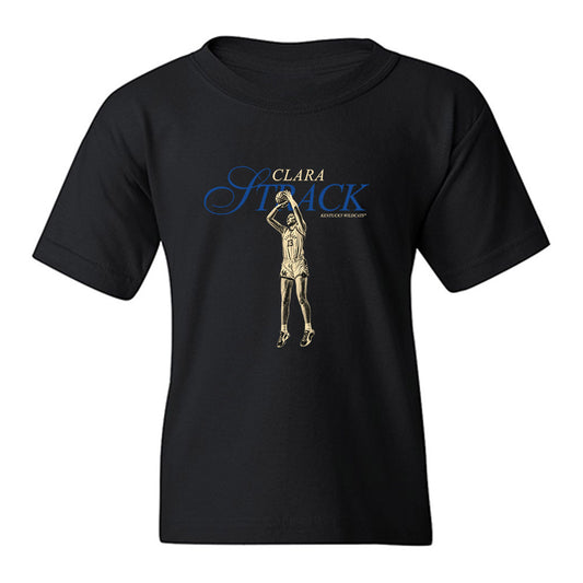 Kentucky - NCAA Women's Basketball : Clara Strack - Legacy Youth T-Shirt-0