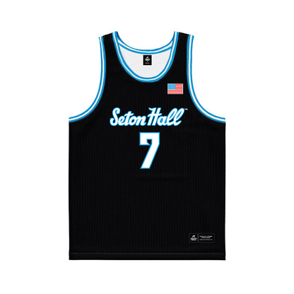Seton Hall - NCAA Men's Basketball : Joshua Rivera - Basketball Jersey-0