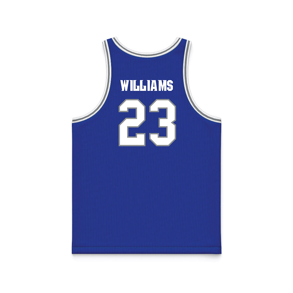 Seton Hall - NCAA Men's Basketball : Michael Williams - Basketball Jersey-1