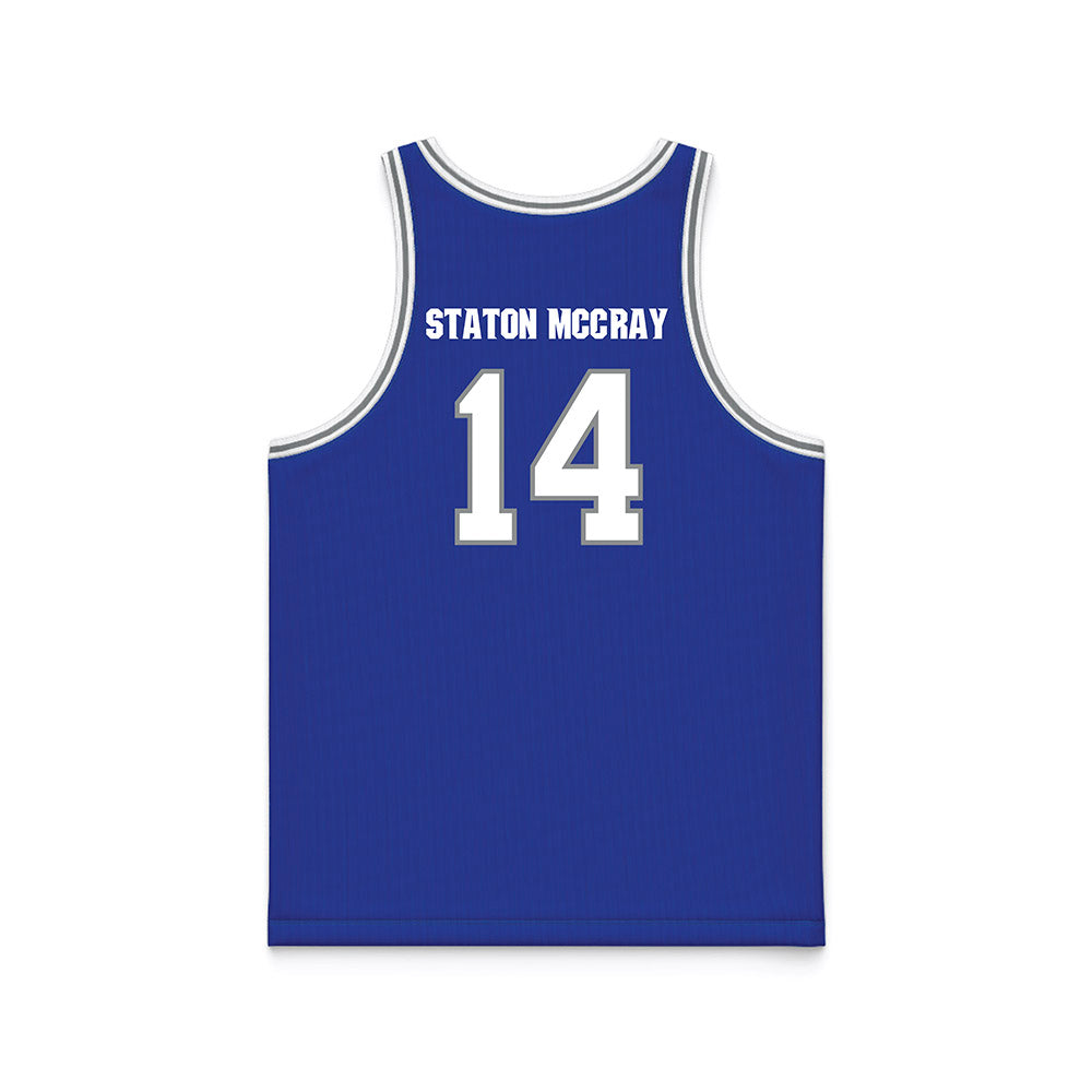 Seton Hall - NCAA Men's Basketball : AJ Staton McCray - Basketball Jersey-1