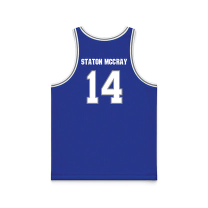 Seton Hall - NCAA Men's Basketball : AJ Staton McCray - Basketball Jersey-1