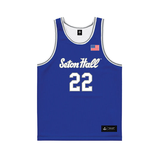 Seton Hall - NCAA Men's Basketball : Elijah Fisher - Basketball Jersey-0