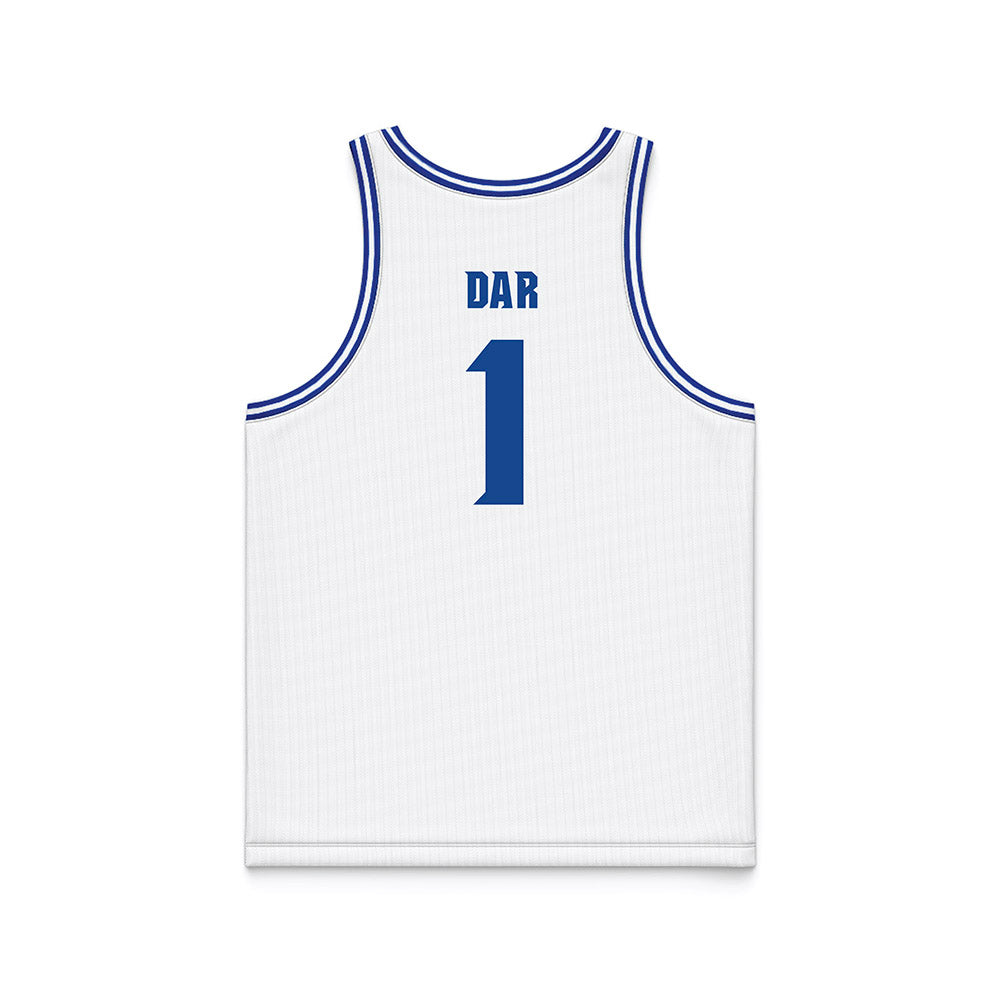Seton Hall - NCAA Men's Basketball : Jacob Dar - Basketball Jersey-1