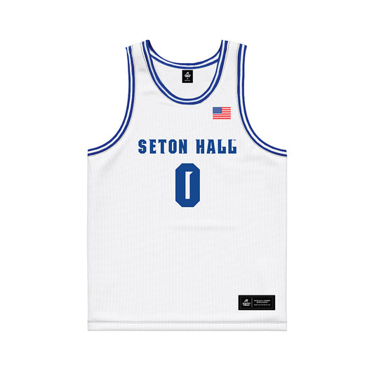 Seton Hall - NCAA Men's Basketball : Adam Clark - Basketball Jersey-0