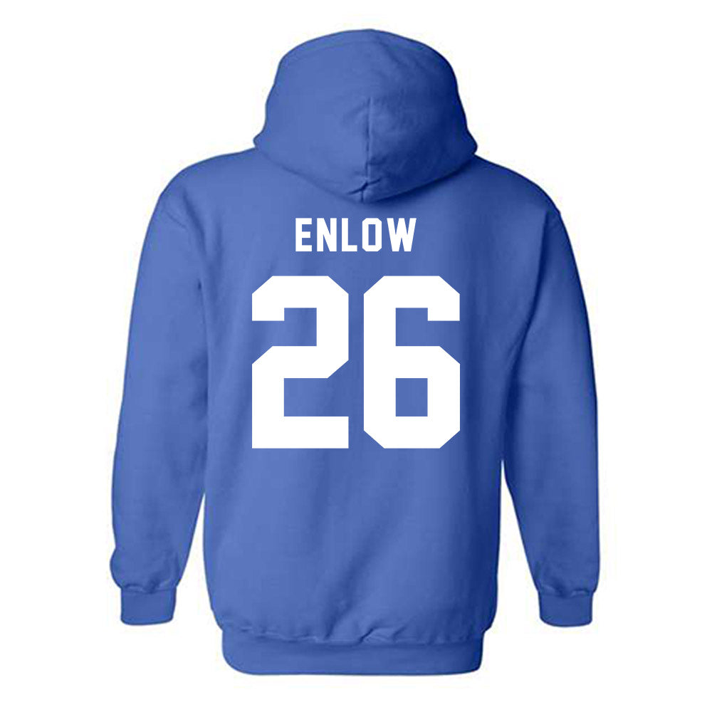Buffalo - NCAA Football : Chase Enlow - Buffalo vs Everybody Hooded Sweatshirt-1