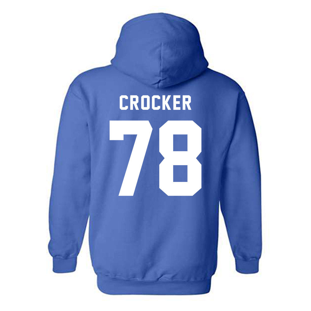 Buffalo - NCAA Football : Joe Crocker - Buffalo vs Everybody Hooded Sweatshirt-1