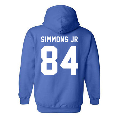 Buffalo - NCAA Football : Tyrell Simmons Jr - Buffalo vs Everybody Hooded Sweatshirt-1