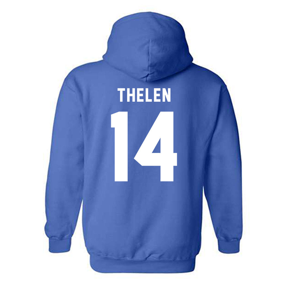 Buffalo - NCAA Softball : Ava Thelen - Buffalo vs Everybody Hooded Sweatshirt-1