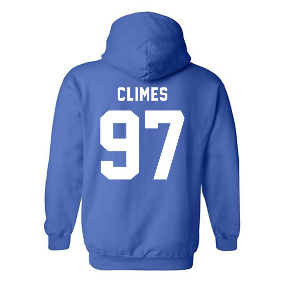 Buffalo - NCAA Football : Christopher Climes - Buffalo vs Everybody Hooded Sweatshirt-1