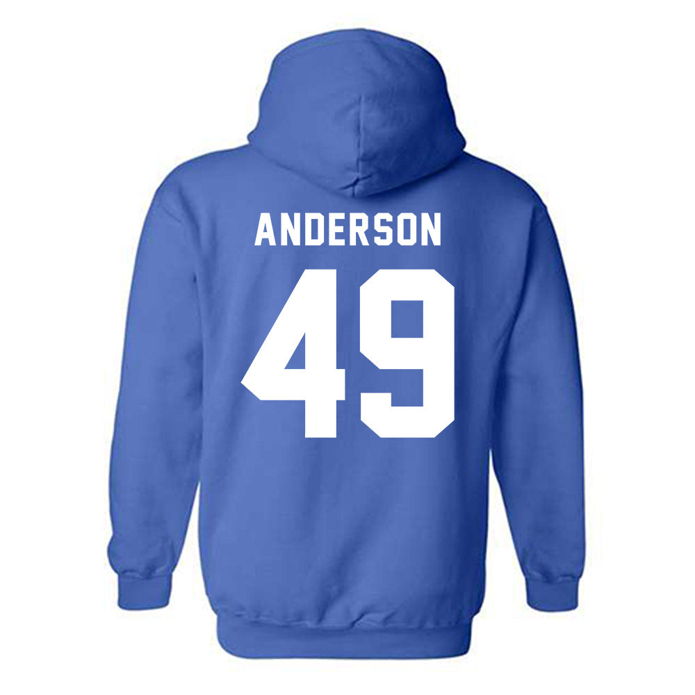 Buffalo - NCAA Football : Aiden Anderson - Buffalo vs Everybody Hooded Sweatshirt-1