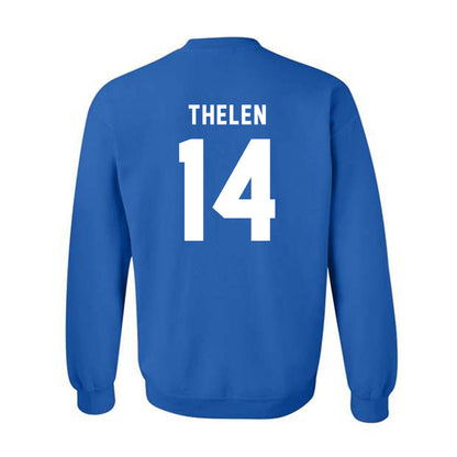 Buffalo - NCAA Softball : Ava Thelen - Buffalo vs Everybody Crewneck Sweatshirt-1