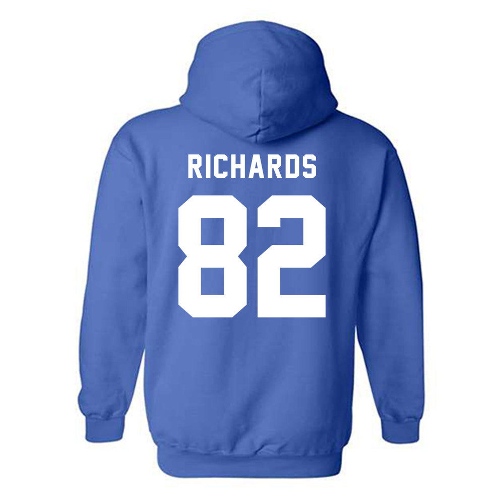 Buffalo - NCAA Football : Terrell Richards - Buffalo vs Everybody Hooded Sweatshirt-1